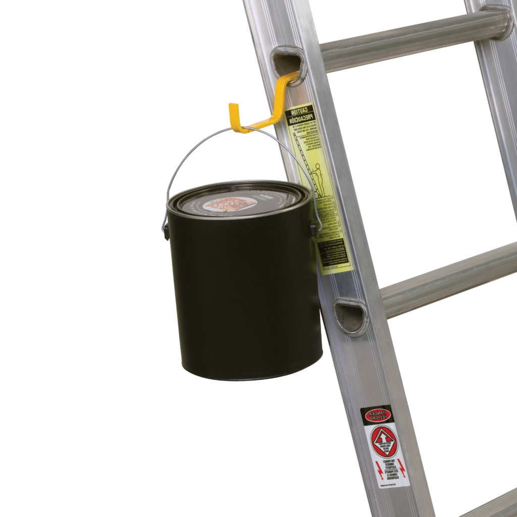 Ladder Rung Hook Holding a Bucket