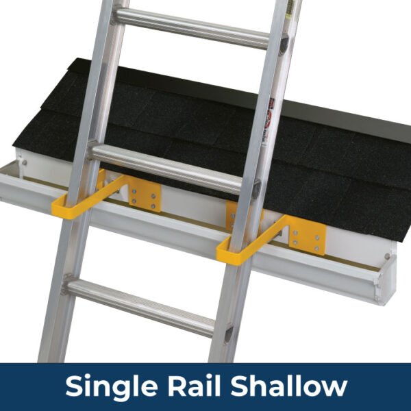 Single Rail Shallow Ladder Hold Gutter Brackets